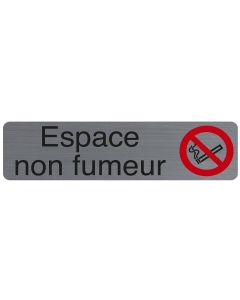 Plaque adhésive de signalisation - Espace non fumeurs : EXACOMPTA image