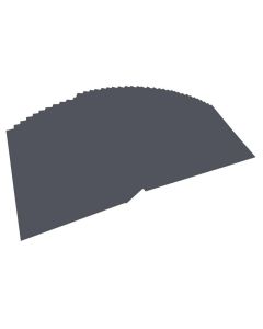 Carton de Bricolage 700 x 1000 mm - Anthracite - 300 g/m² FOLIA Lot de 10