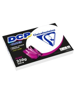 Photo Ramette de papier de 250 feuilles A4 DCP - 250 g - Blanc brillant CLAIREFONTAINE 