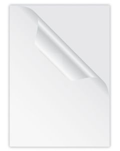 Pochettes de Plastification brillantes 150 mic - A4 216 x 303 mm : PAVO Lot de 100 Visuel