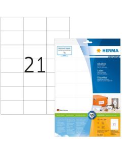 Étiquettes adhésives - 70 x 42,3 mm HERMA Premium