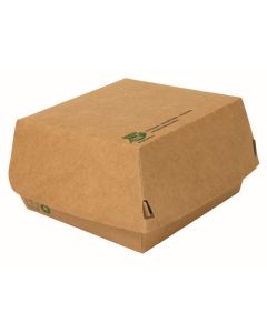 Grande boîte à burger - 155 x 155 x 90 mm : PAP STAR Pure Lot de 25 Visuel