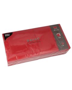 Lot de 150 Serviettes de table unies - Bordeaux : PAP STAR