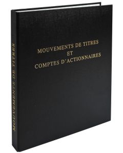 Registre Mouvements de Titres SAS SA Modèle Dauphin 90120D