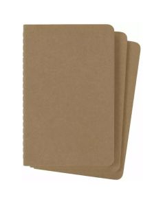 Carnet de Notes Uni 21 x 13 cm - Marron MOLESKINE Lot de 3