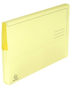 Lot de 50 Chemises à poche - Jaune pastel : EXACOMPTA SUPER Visuel