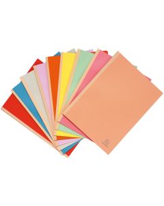 EXACOMPTA  770000E Chemises à soufflet dos toilé - Assortiment de couleurs (Papier recyclé) exemple