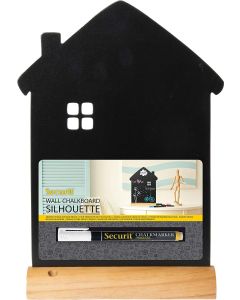 Ardoise de Table - Forme Maison : SECURIT Silhouette (FBT-HOUSE)