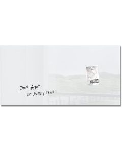 SIGEL : Tableau magnétique en verre - 910 x 460 mm - Blanc Modèle