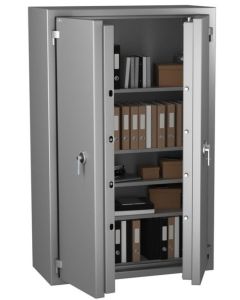 Armoire Forte Classe 4 ignifuge 30 min - Serrure à disques et clé - 715 L HARTMANN Zephir Duo
