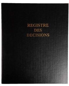 LE DAUPHIN 937D : Registre - Décisions Procès-verbaux