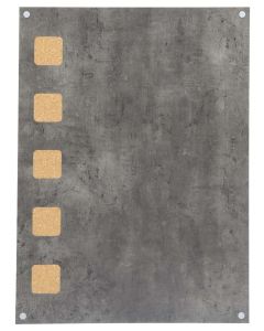 Tableau décoratif en ardoise grise - 580 x 780 mm SECURIT Linving Wall Image