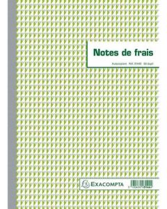 NOTE DE FRAIS Carnet autocopiant Dupli - 297 x 210 mm Exacompta 3144E