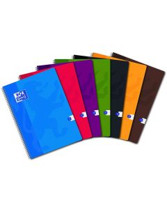 Photo Cahier à spirale - 100 pages - 210 x 297 mm - A4 : OXFORD