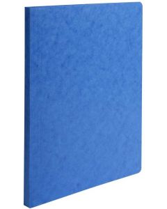 Chemise à dos rainé pour Dossier A4 - Bleu EXACOMPTA Lustro Carte