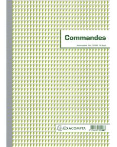 COMMANDES Carnet autocopiant Dupli - 297 x 210 mm Modèle 13108E Exacompta