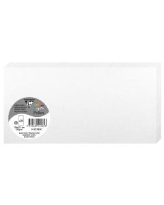 Photo POLLEN : Carte double de papier - Format DL - Blanc irisé 22585C