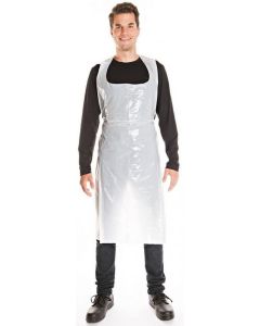 Photo ablier étanche à bavette - 35 microns - Blanc - 700 x 1250 mm HYGONORM Image