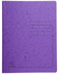 Photo Chemise imprimée à lamelles - Pour document A4 - Violet EXACOMPTA Image