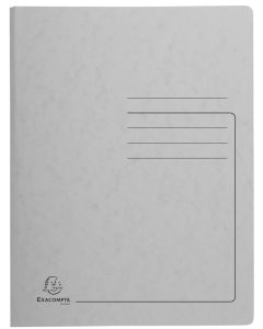 Photo Chemise imprimée à lamelles - Pour document A4 - Gris EXACOMPTA Image