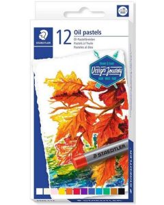 STAEDTLER Lot de 12 craies pastelles à l'huile - Design Journey 2420 C12