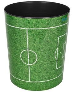 Photo Corbeille à papier - 13 litres - Terrain de Football LAUFER