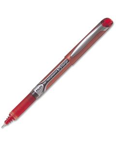 Photo Stylo à capuchon roller à encre infalsifiable - Rouge : PILOT Hi-Tecpoint V5 Grip 279706
