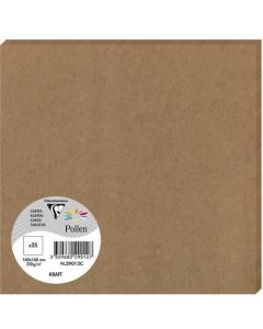 Photo POLLEN Carte en papier Kraft - 160 x 160 mm