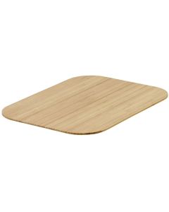 Photo Couvercle pour boîte de rangement Basket - 280 x 370 x 10 mm - Bambou SMARTSTORE Basket