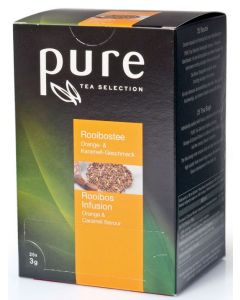 Photo Infusion Orange/Caramel PURE Lot de 25 sachets Boite