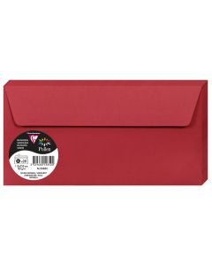Photo Enveloppe POLLEN Rouge groseille  Format  110 x 220 mm 5585C