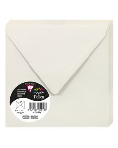 Photo Enveloppes - 140 x 140 mm - Gris Perle POLLEN 