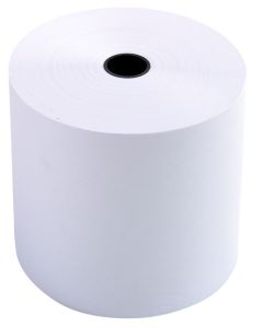 Photo Lot de 50 bobines pour caisse - 76 x 80 x 12 mm (7680120V d'Exacompta)