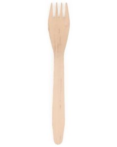 Fourchettes jetables en bois PAP STAR Pure  Lot de 25 image