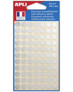 Lot 24 pastilles autocollantes couleurs 30 mm étiquettes pour dés