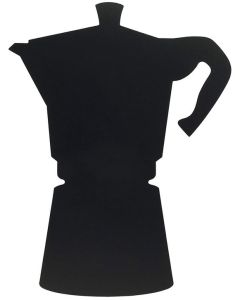 Photo Tableau noir décoratif - Cafetière SECURIT Silhouette