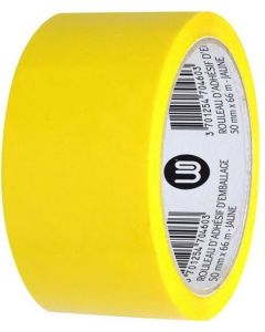 TESA : Ruban adhésif rayé en PVC 58133  - Jaune/noir (Signalétique 58133)