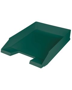 Photo Corbeille à courrier - Plastique recyclé - Vert HELIT The Green Staff