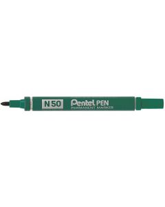 PENTEL : Marqueur permanent N50 - Vert - N50-DE