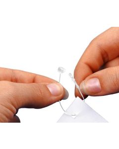 Photo SIGEL : Lot de 1000 attaches en nylon pour étiquettes à trou