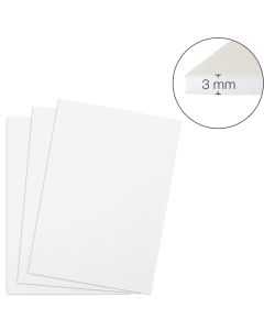 Photo TRANSOTYPE plaques de mousse - 700 x 1000 x 3 mm - Blanc détails