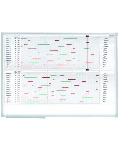 FRANKEN PV1015 : Planning annuel Tableau mural - 1008 x 783 mm