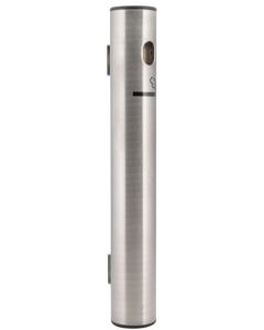 Cendrier extérieur mural - 58 x 408 mm - Argent SECURIT