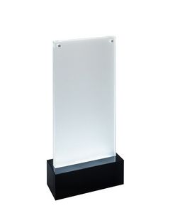 Présentoir de table lumineux - LED intégrée - Format  116 x 254 x 46 mm : SIGEL Luminous photo
