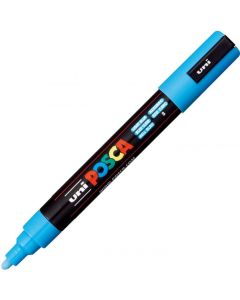 Marqueur peinture Posca PC 5M - Bleu clair : UNI-BALL photo