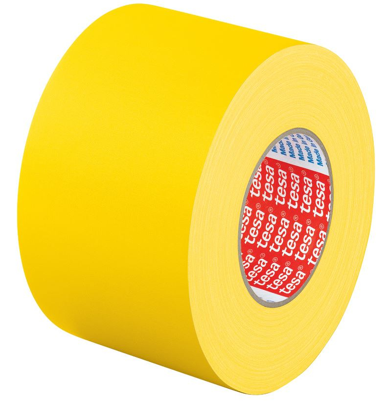 Ruban adhésif de masquage jaune jusqu'à 80° - rouleau adhésif 38 mm x 50 m
