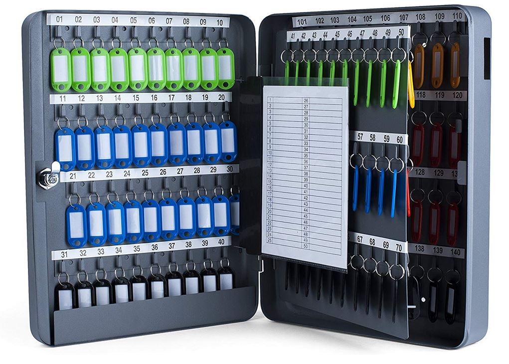 Boîte à clés Armoire murale pour 140 clés PAVO ASKSécurité