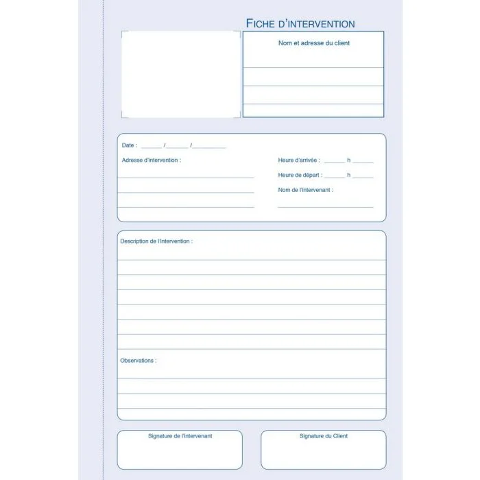 ELVE Carnet De Suivi Kilométrique Spiralé 50 Dupli 29,7 X 21